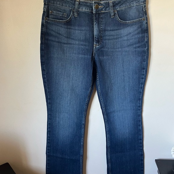 Lee Women's Boot Cut Jeans - Dark Blue - Picture 1 of 7